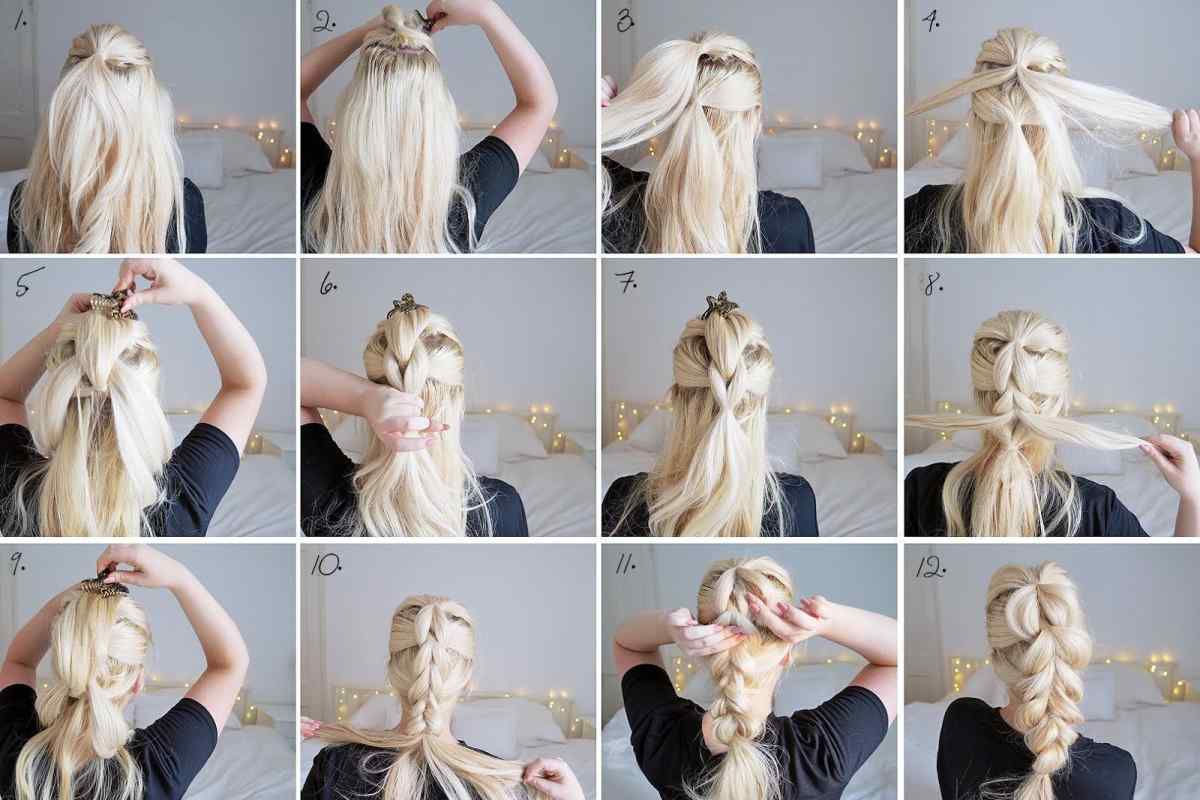 Як зробити растрепану зачіску