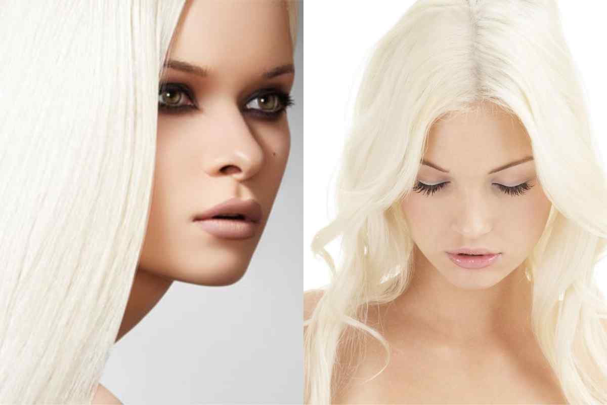 Як пофарбувати волосся в білий колір