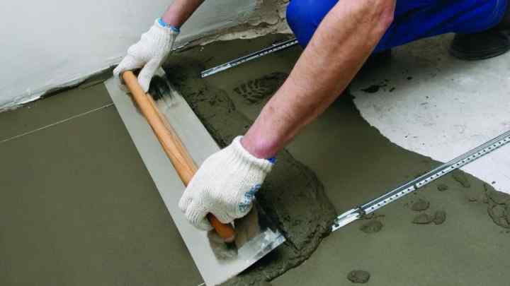 Як бетонувати підлогу