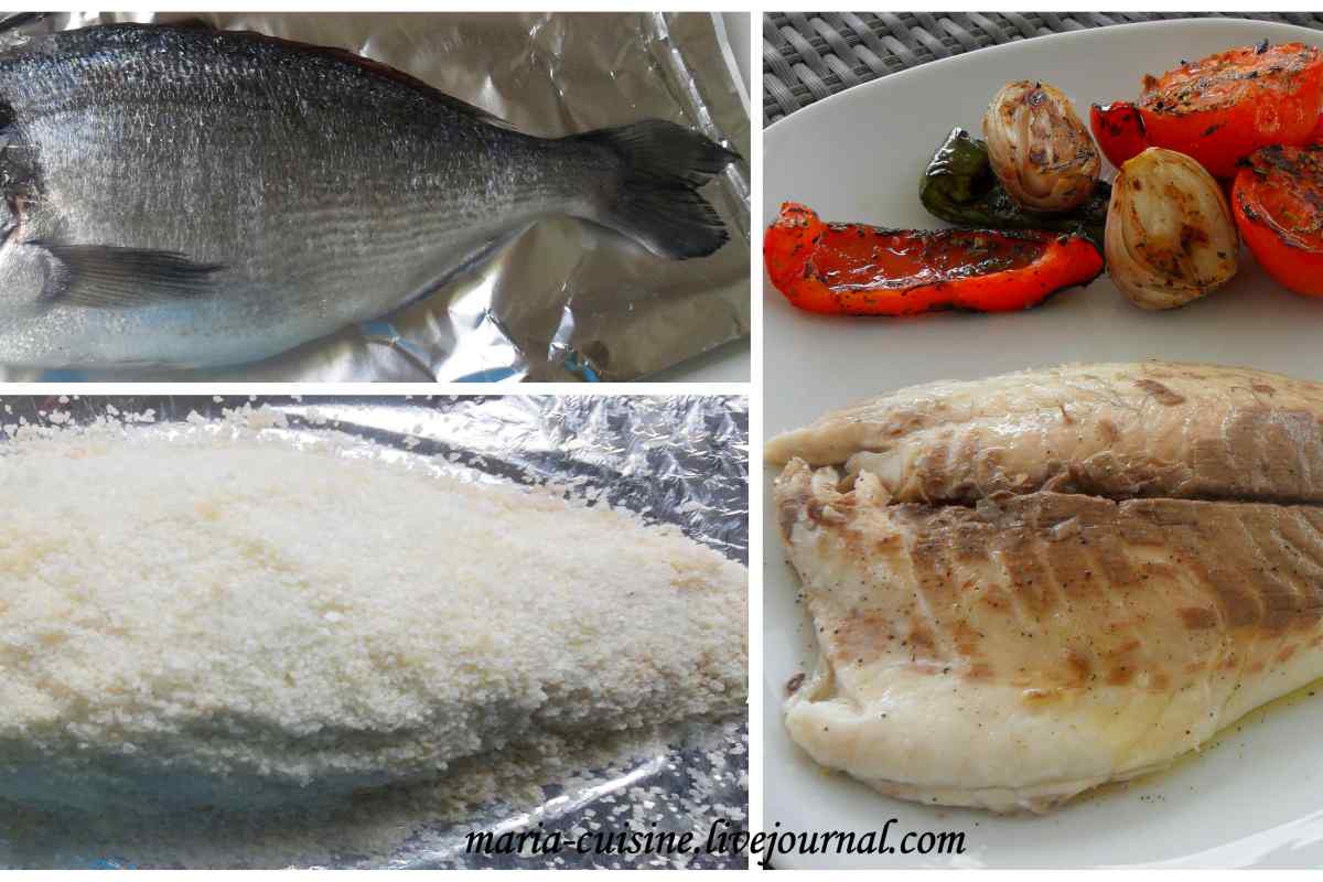Як просто приготувати рибу в панцирі з солі