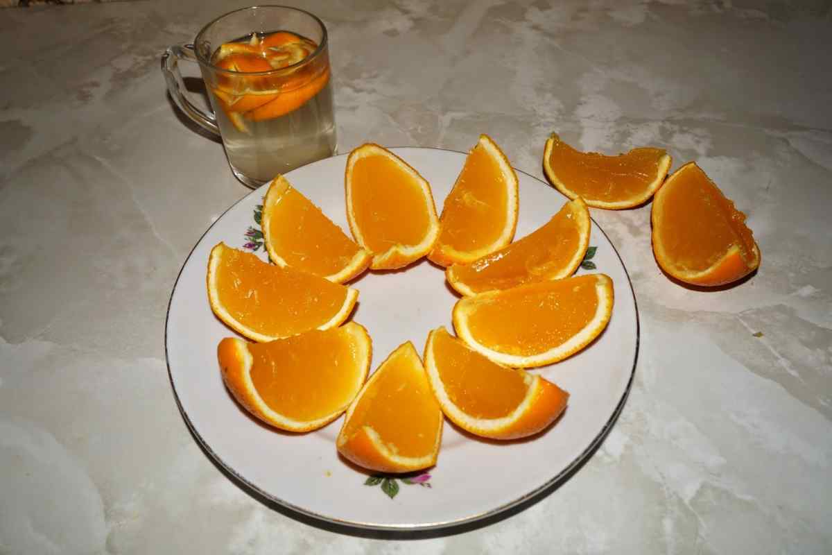 Як приготувати апельсинове желе