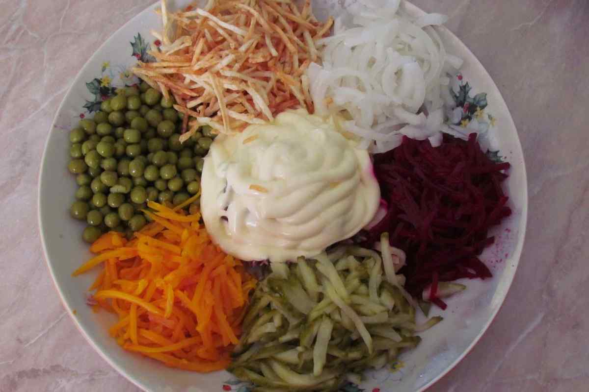 Французький салат "Сад кюре"