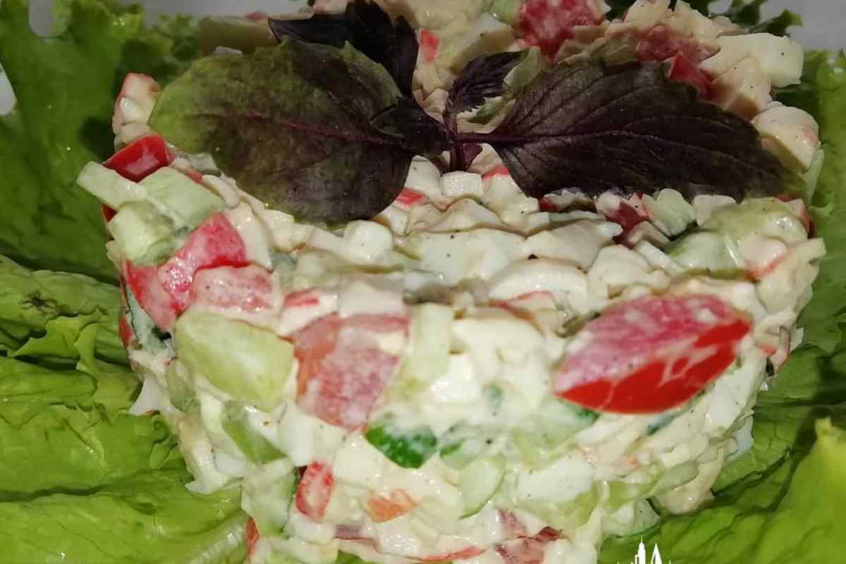 Як приготувати вітамінний салат морського