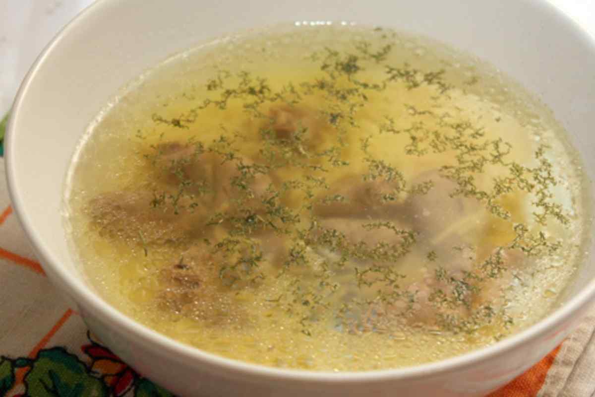Як зварити суп з курячих потрошків