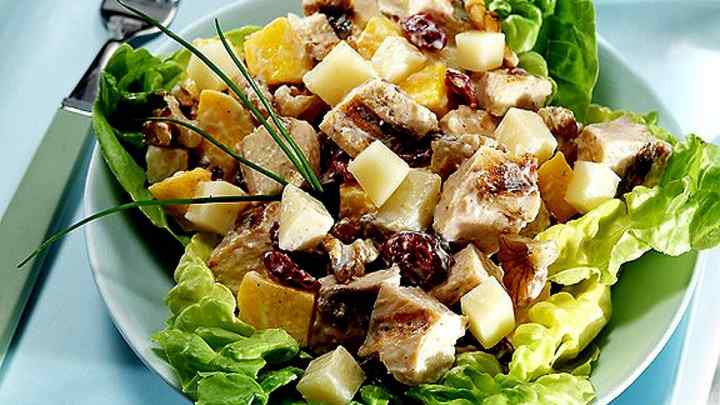 Як приготувати салат з м 'яса з овочами