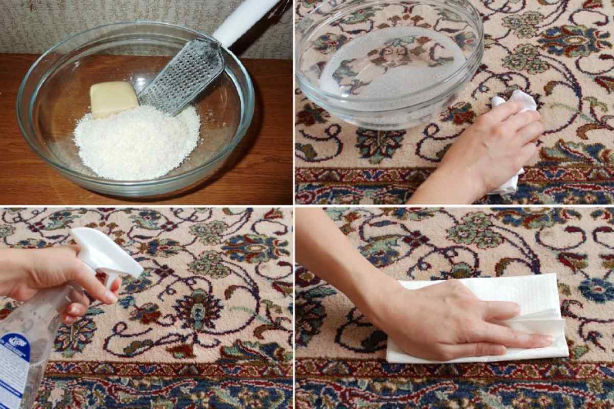 Як відчистити пластилін на килимі