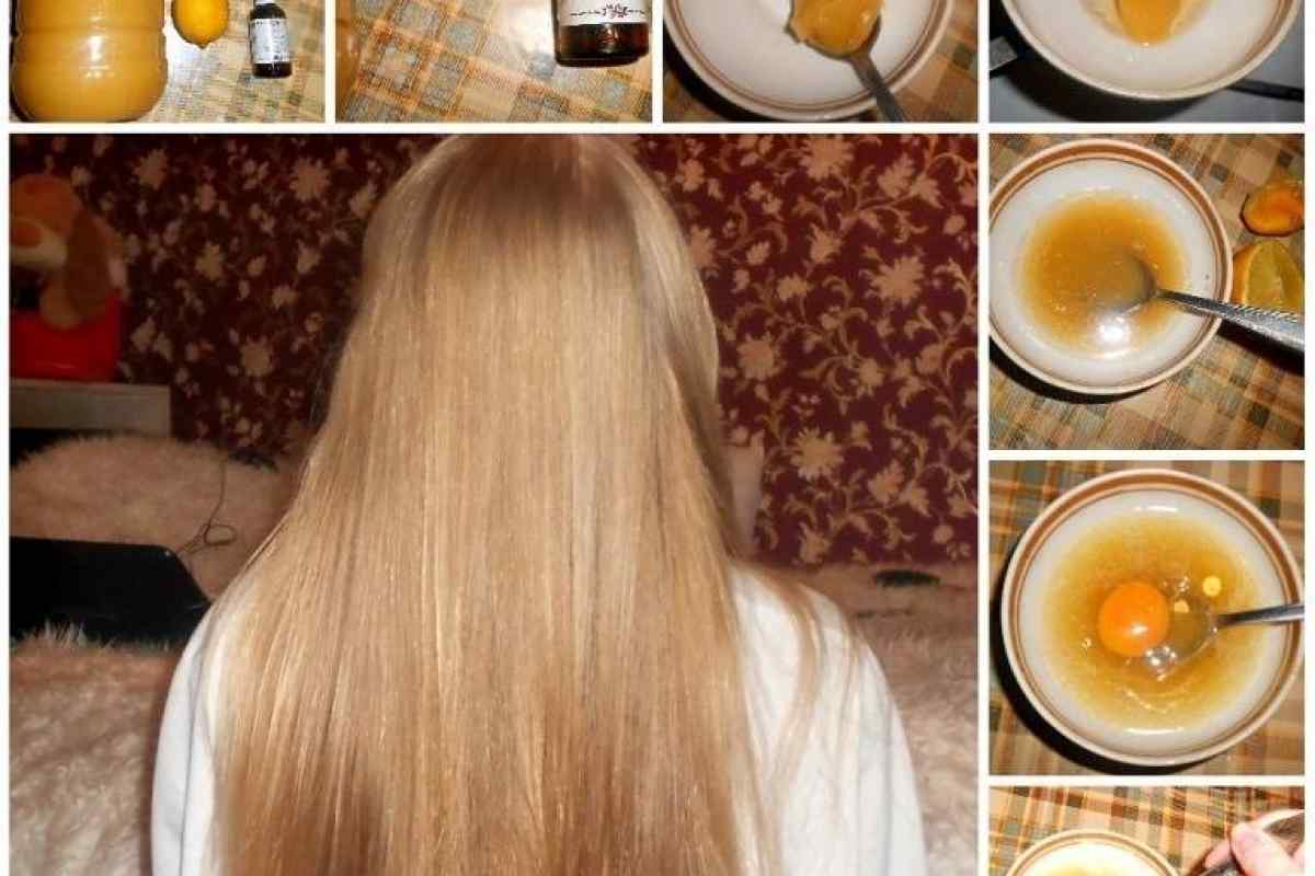 Як можна висвітлити волосся сметаною