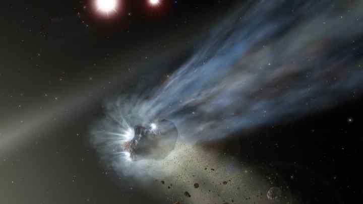 Як відрізнити комету без хвоста від звичайної туманності