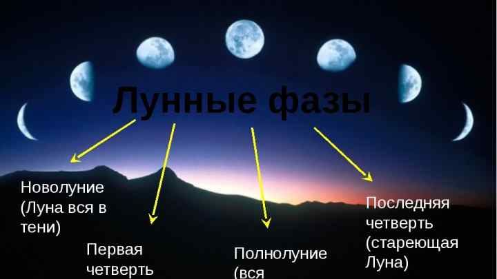 Як визначити фазу Місяця