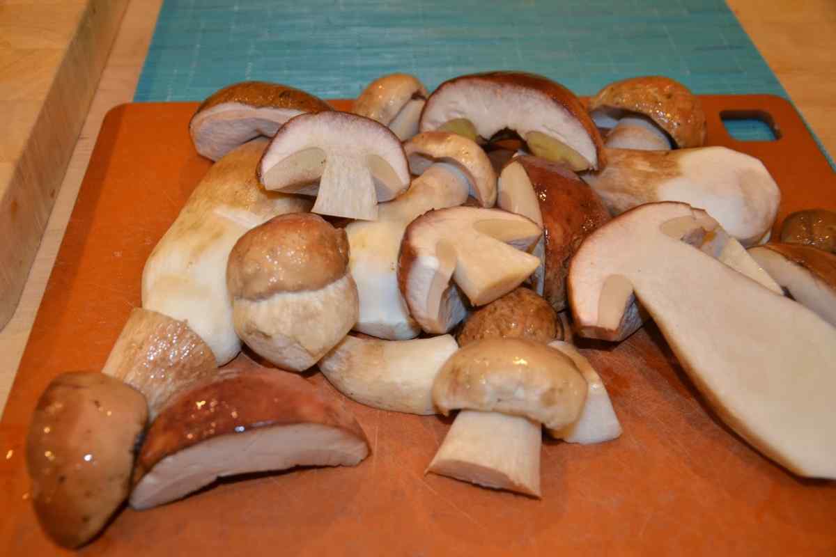 Як приготувати білі гриби