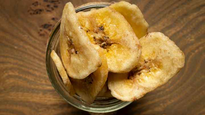 Як зробити бананові чіпси