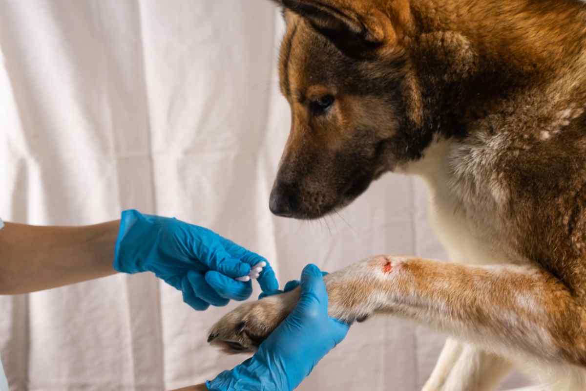 Як лікувати рану у собаки