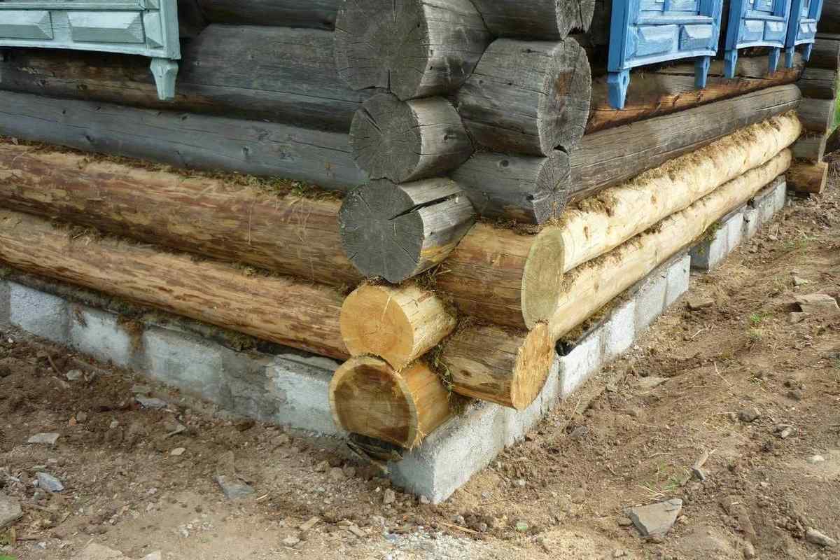 Як замінити вінці у дерев 'яного будинку