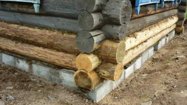 Як замінити вінці у дерев 'яного будинку