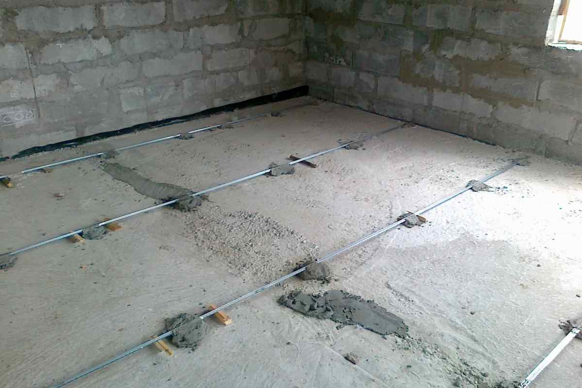 Як зробити бетонну стяжку