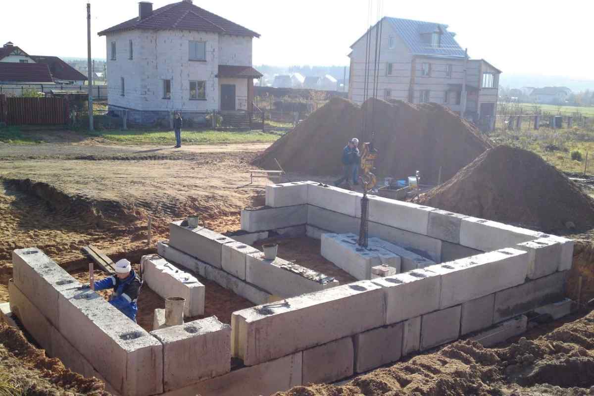 Як будувати фундамент для дому