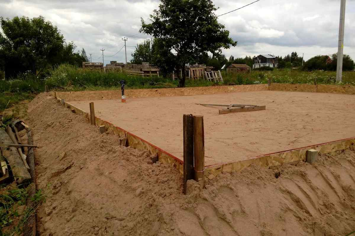 Який пісок потрібен для будівництва фундамент