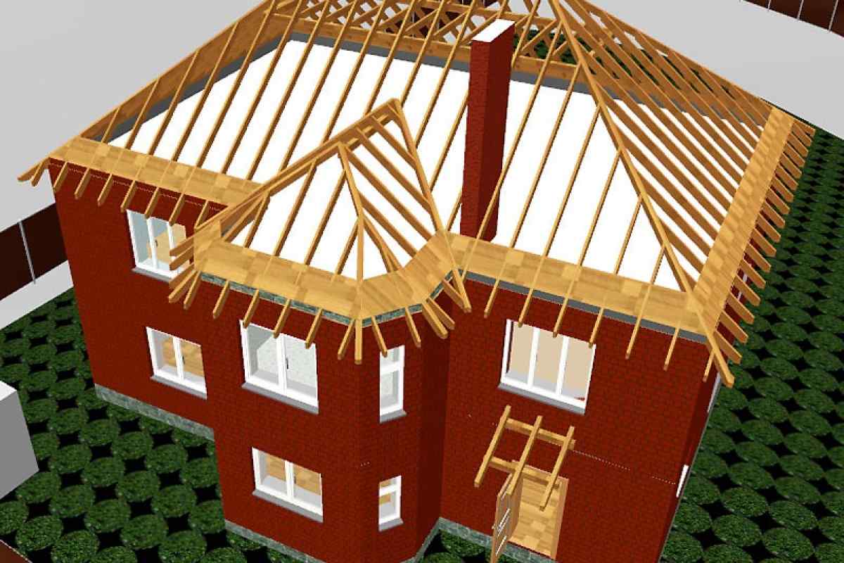 Як побудувати дах будинку