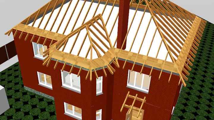 Як побудувати дах будинку