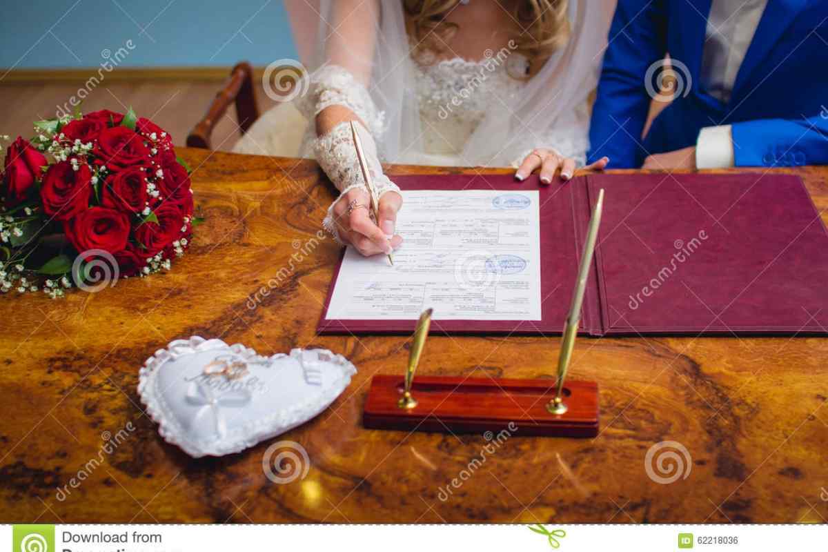 Як скласти шлюбний договір після весілля