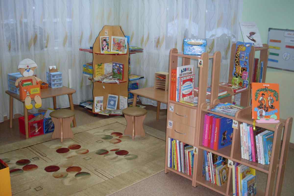 Як оформляти книжковий куточок у дитячому садку
