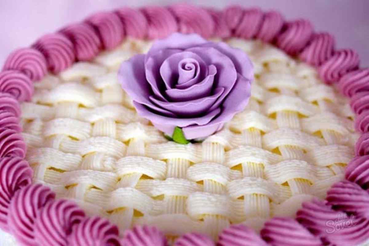 Як робити прикраси для тортів