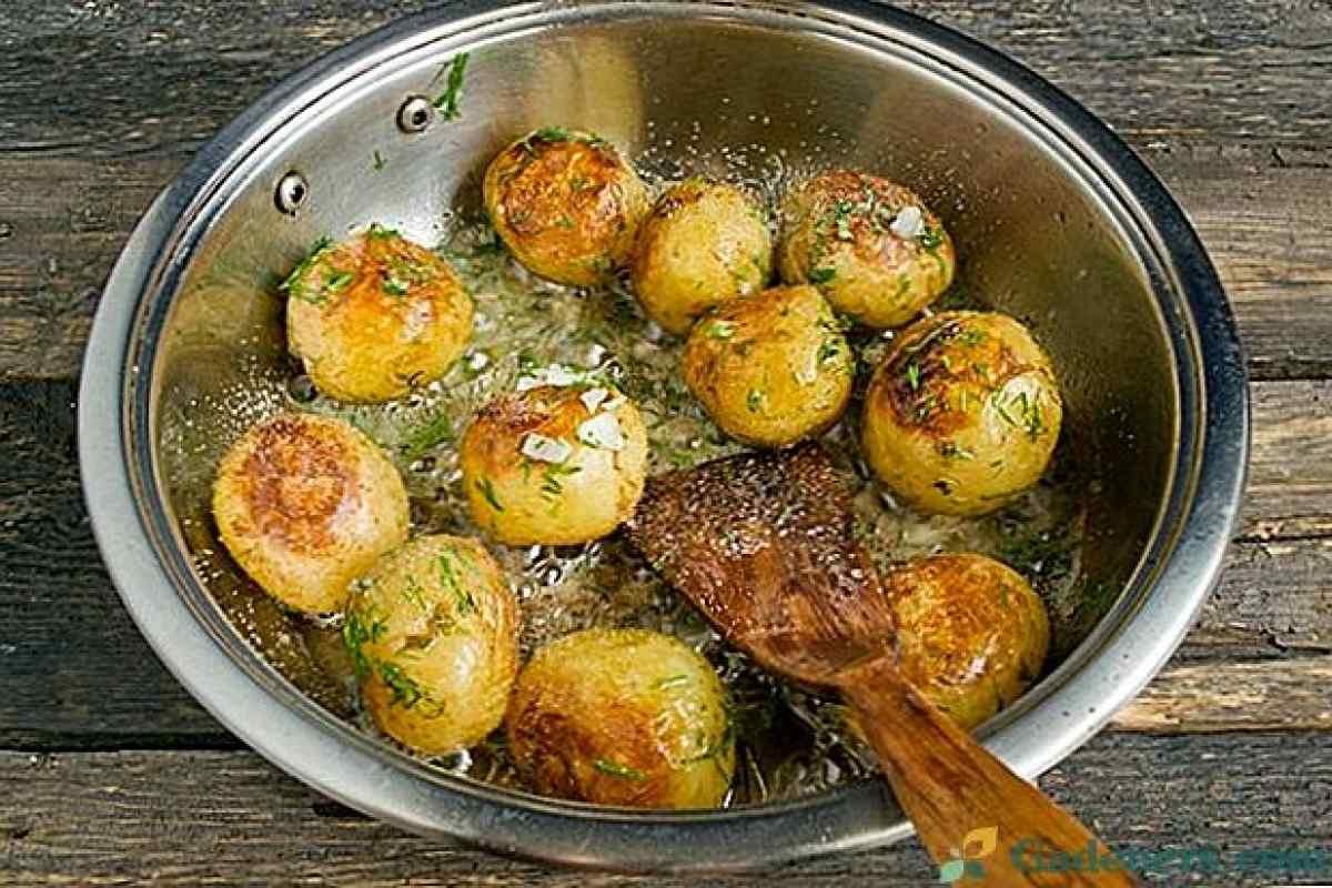 Як підсмажити картоплю