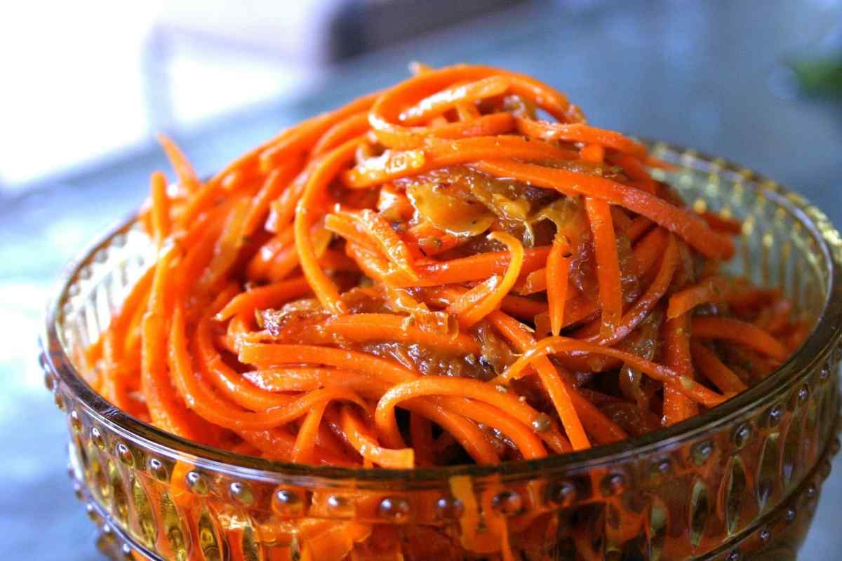 Рецептура моркви корейською