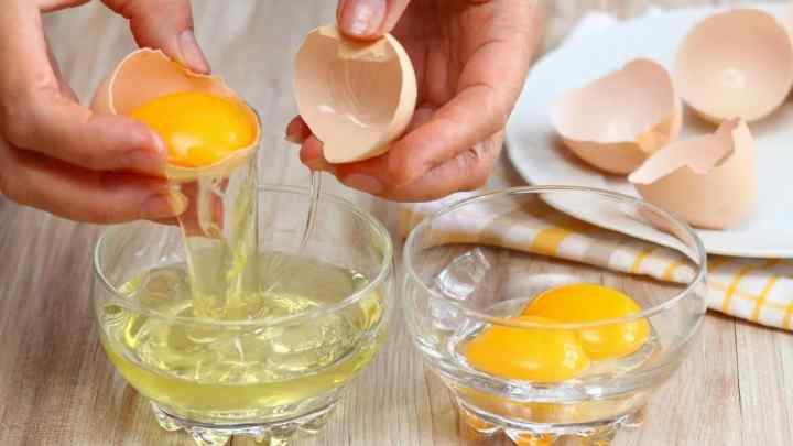 Як збити яєчний білок