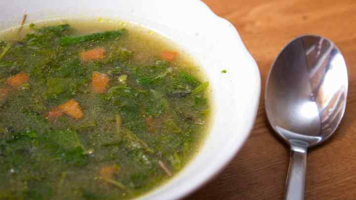 Як зробити суп з крапиви
