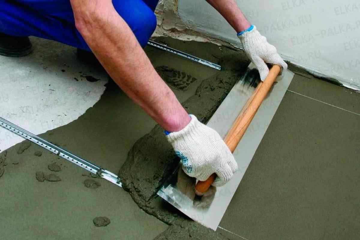 Як зробити стяжку на підлогах
