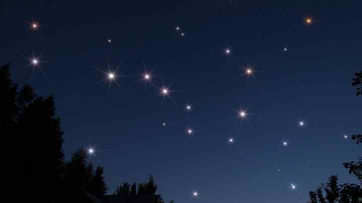 Як визначати зорі на небі