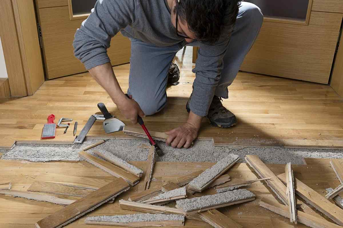 Як відремонтувати підлогу скрипків