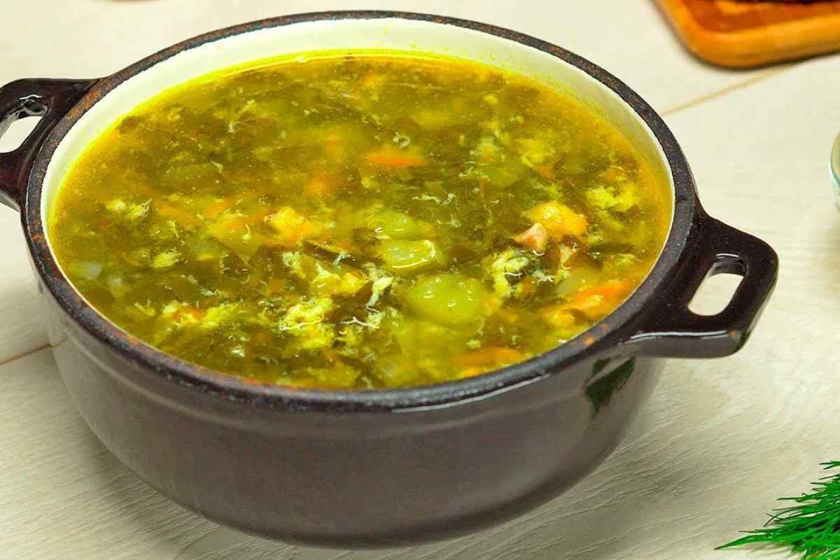 Як приготувати суп зі щавелем