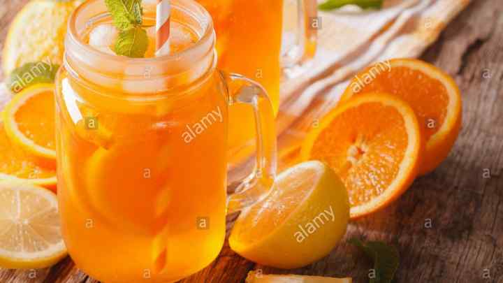 Лимонад з апельсинових корочок