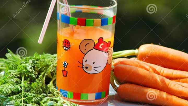 Як давати морквяний сік дитині