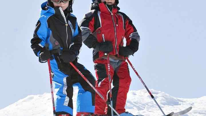 Як підібрати гірські лижі дитині
