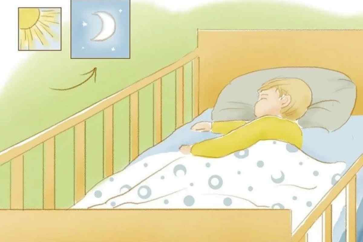 Як навчити малюка спати вночі