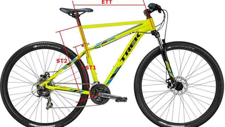 Як визначити розмір рами велосипеда