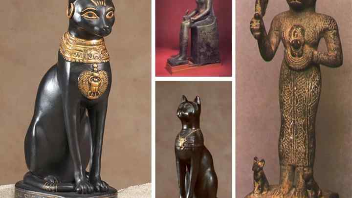 Історія кішок у Єгипті
