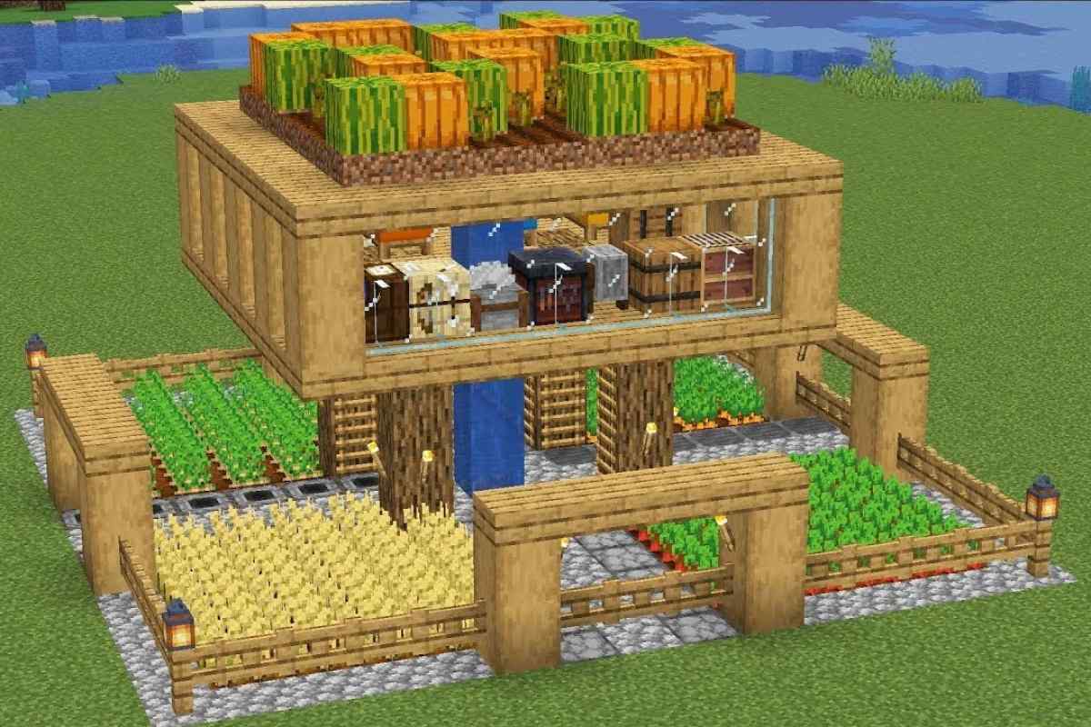 Як побудувати ферму в minecraft