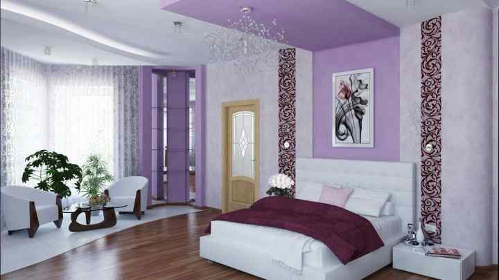 Шпалери в інтер 'єрі спальні: сила впливу кольору