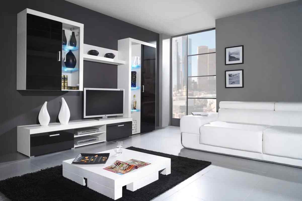 Меблі для вітальні в сучасному стилі