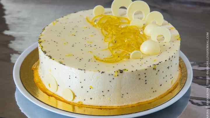 Як спекти лимонний торт