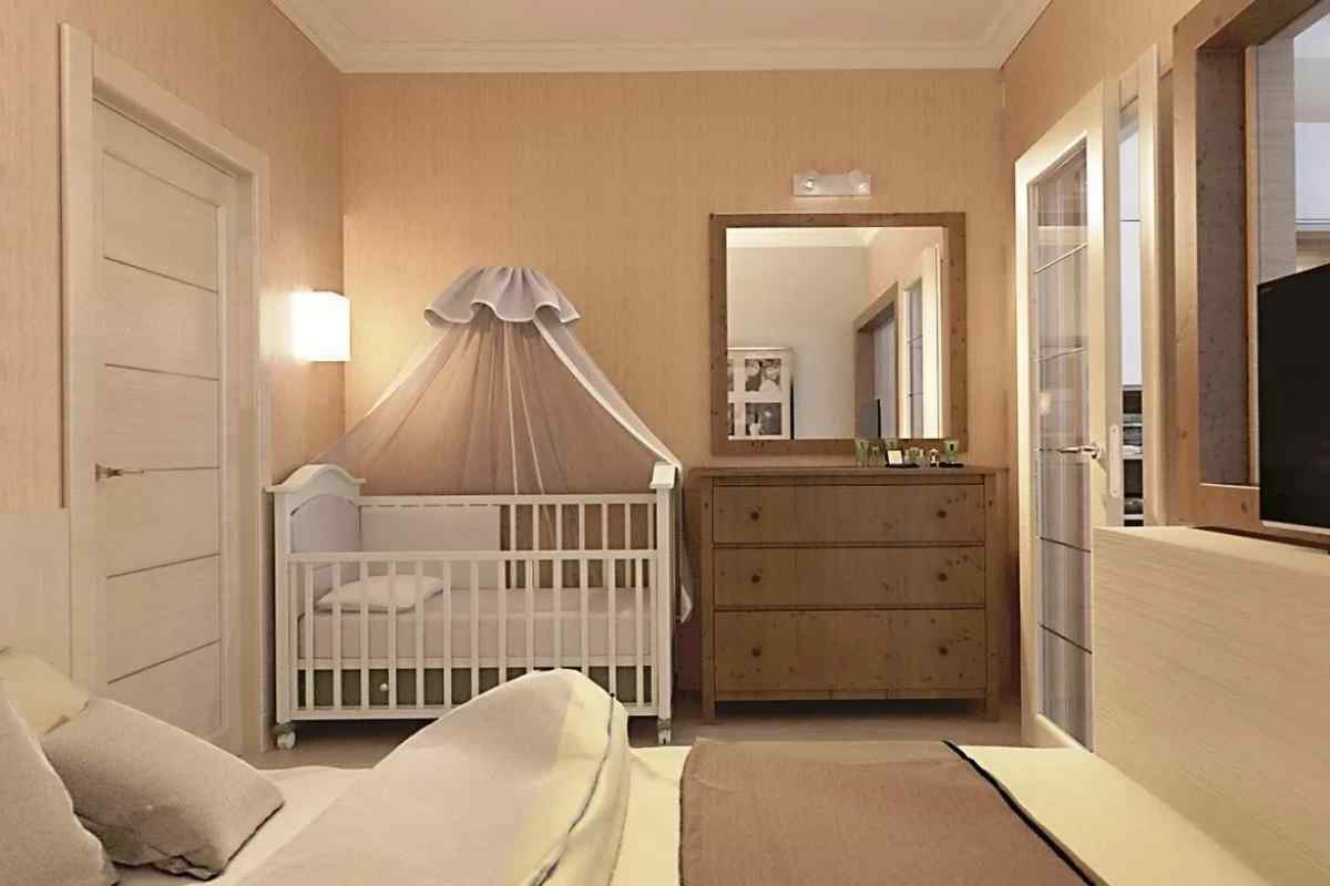 Як організувати місце для новонародженого в однокімнатній квартирі