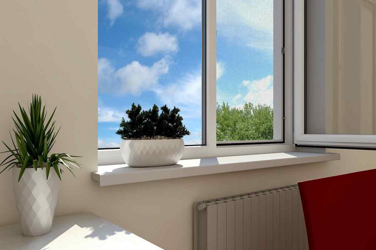 Як оформити вікно балкона
