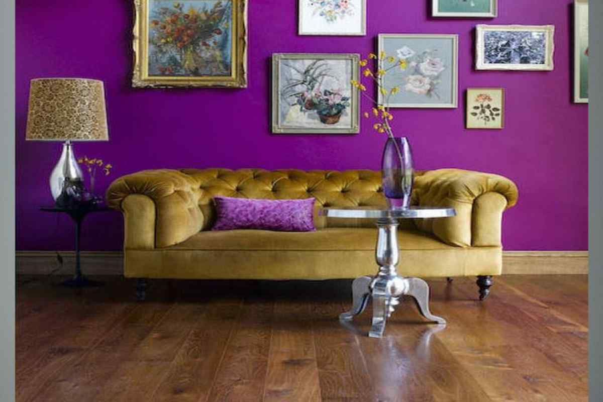 Фіолетовий колір в інтер 'єрі: цікаво і яскраво
