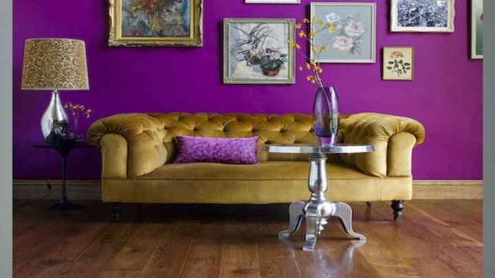 Фіолетовий колір в інтер 'єрі: цікаво і яскраво