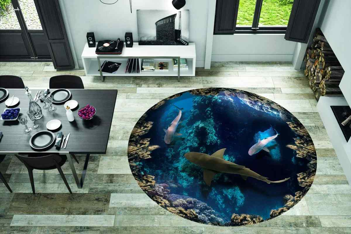 Декоративні наливні 3D підлоги