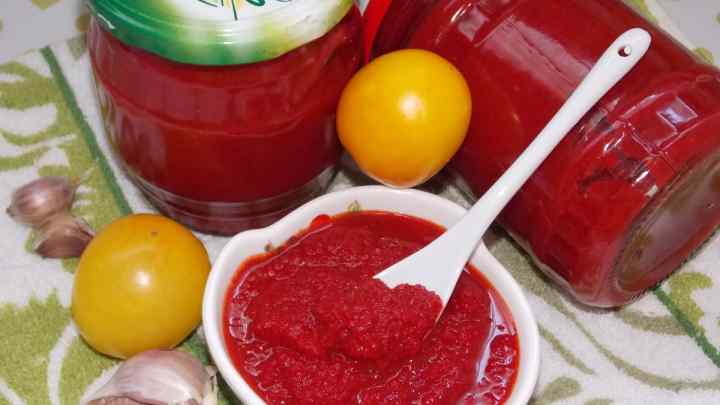 Як зробити кетчуп без оцту